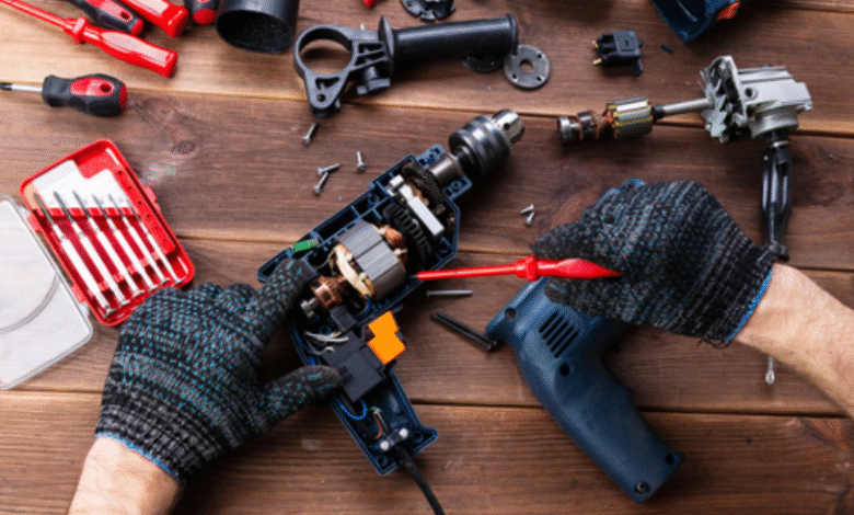Running a power tools repair shop