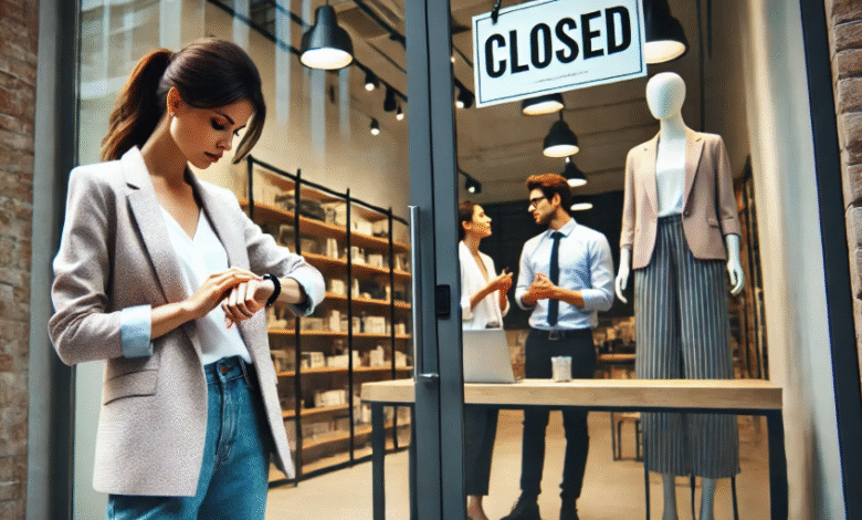 When a Walnut Creek Retail Gate Jammed Right Before Opening Hours