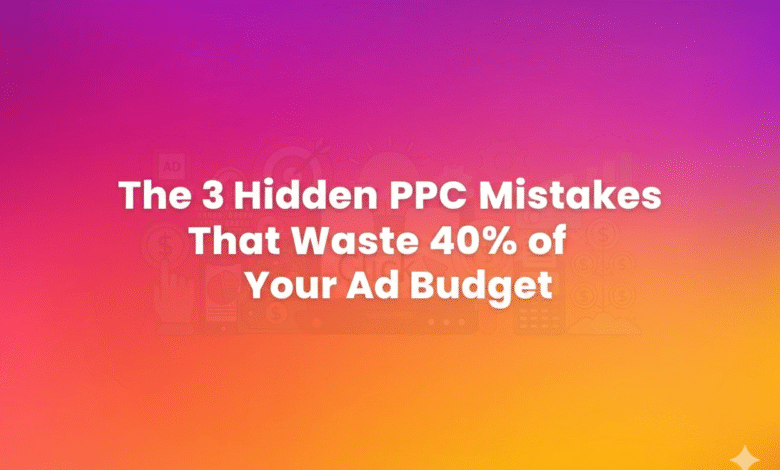 The 3 Hidden PPC Mistakes That Quietly Burn 40% of Your Ad Budget